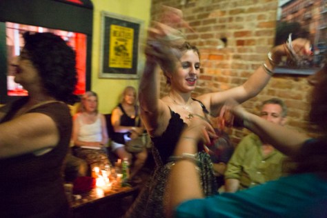 Hillary Coniglio at 12th annual festa of the Madonna del Tinadari, September 8, 2015