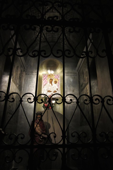 There is a shrine to Our Lady of Częstochowa in just about every church in Poland.